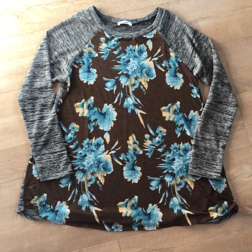 Long sleeve tunic top